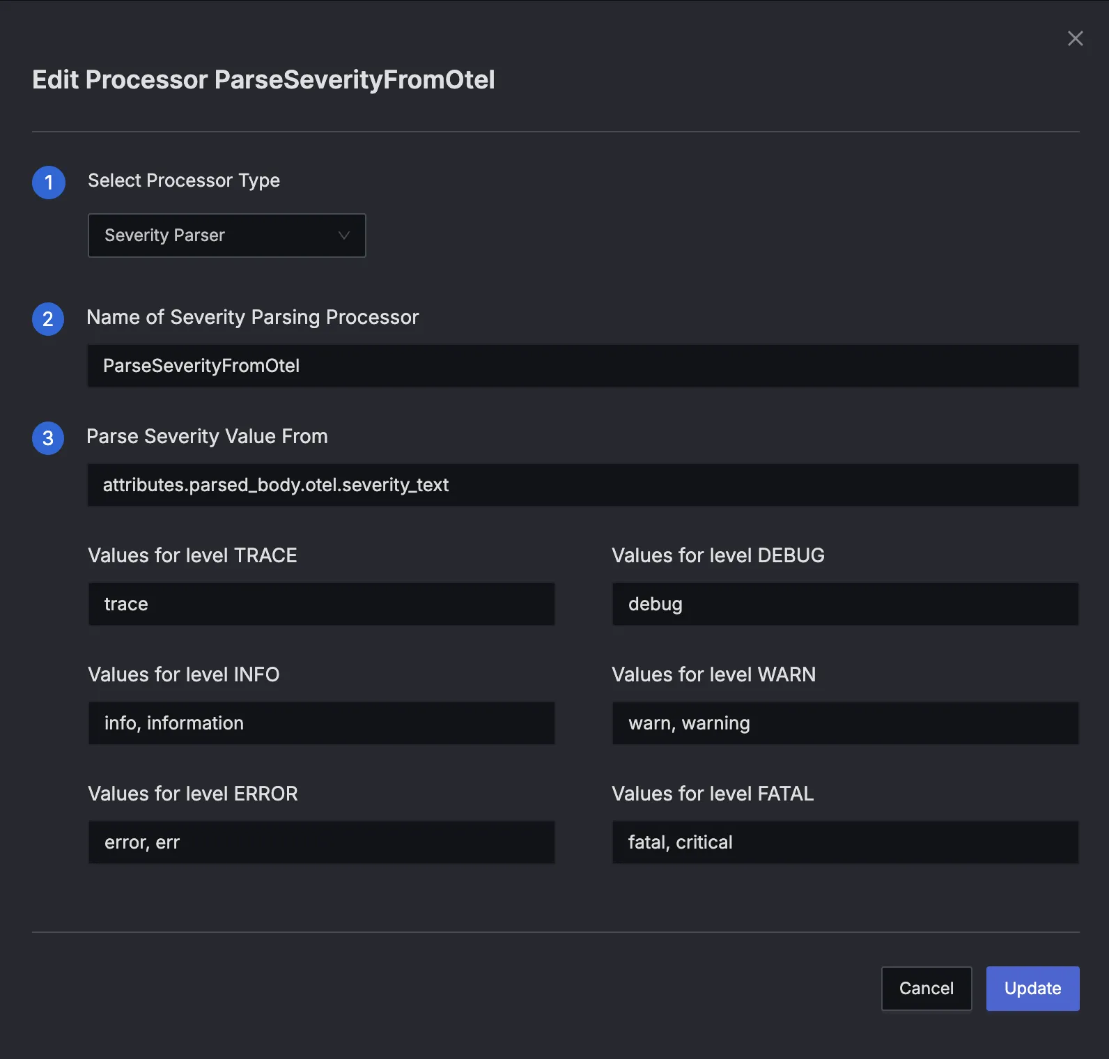 Converting to Structured Attributes